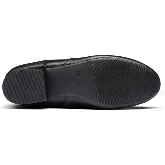 Women's Faux Fur Wide Calf Knee High Pull On Winter Boots - Picture 6 of 6